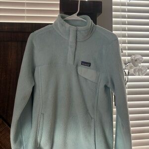 Patagonia Women's Soft Blue Cowl Sweater